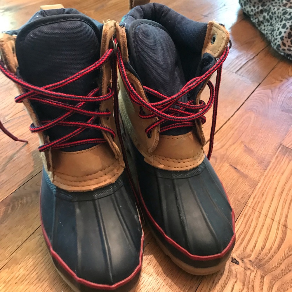 Lands end duck boots